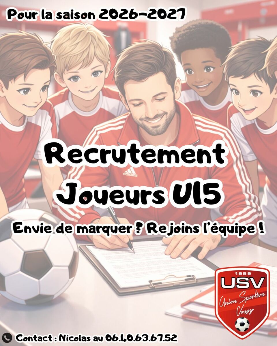 RECRUTEMENT U 15