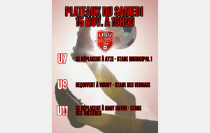 Plateaux du 15-09-2025